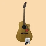 Fender Redondo Player Acoustic Guitar - Natural Walnut Fingerboard #NO0512. Fixed Price $385.49.