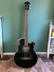 Ibanez AEB5E-BK Perfect Condition Acoustic/electric Bass With Built In Tuner. Fixed Price $300.00.