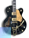 Gretsch G6136TBK Black Falcon 2005 Terada Gakki. Fixed Price $3670.55.