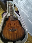 Emerald X10 Custom Carbon Fiber Acoustic Electric Hyvibe Right Handed W/ Case. Fixed Price $3000.00.