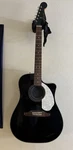 Fender Dreadnought Acoustic-electric Guitar 6-STRING Right-handed Black. Fixed Price $300.00.