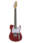 Tagima T550 T-style Electric Guitar Candy Apple Red Finish, Maple Fretboard. Fixed Price $439.99.