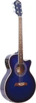 Oscar Schmidt OG10CEFTBL-A Folk Cutaway Acoustic Electric Guitar. Flame Trans.... Fixed Price $327.99.