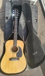 Emperador Vintage 6 String Acoustic Guitar With Case. Fixed Price $475.00.
