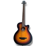 Luna Tribal Series 34 Acoustic Electric Bass Guitar Tobacco Sunburst Lab Tsb. Fixed Price $249.95.