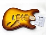 Wow Flame Maple Top All Wood Fender Squier Strat Body Sienna Sunburst Fmt Guitar. Fixed Price $239.99.