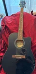 R.w. Jameson Acoustic/electric Guitar Black. Fixed Price $69.00.