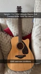 Yamaha FGX700SC Acoustic Electric Folk Cutaway Guitar. Solid Top Natural. Fixed Price $280.25.