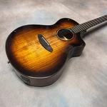 Breedlove Pursuit Exotic Concert Edgeburst Koa Acoustic Electric Mint. Fixed Price $550.00.