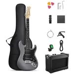 Donner DST-80 Sss Electric Guitar Kit For Beginners 39" With Amp Lessons Case. Fixed Price $139.98.