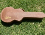Vintage 90'S Gibson Acoustic Guitar Hard Case Brown Tolex/pink J45 Similar Size. Fixed Price $249.99.