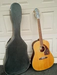 Epiphone Masterbuilt Accoustic Electric Guitar + In Pickups Grover Tuners. Fixed Price $596.25.
