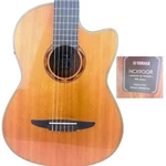 Yamaha NCX900R Electric Nylon String Guitar With Soft Case Cutaway. Fixed Price $765.92.