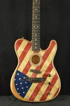 Fender Limited Edition American Acoustasonic Telecaster Usa Flag. Fixed Price $2299.99.
