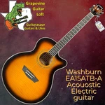 Washburn EA15ATB Festival Series Acoustic Electric Guitar Tobacco Sunburst Blem. Fixed Price $299.00.