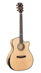 Cort 6 String Acoustic-electric Guitar, Right, Natural Glossy, Full.... Fixed Price $799.99.