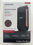 Netgear Nighthawk CM1100 Cable Docsis 3.1 Multi-gig Speedmodem. Fixed Price $39.00.