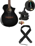 Ibanez AEWC400TKS + Snark ST-8 Re Dunlop PVP101 Levy's M8POLYA-BLK Valu. Fixed Price $738.36.