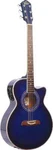 Oscar Schmidt OG10CEF/TBL-A Concert Cutaway Acoustic Electric Guitar. Fixed Price $259.99.