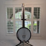 Fender FB-54 Five String Banjo, Mahogany Resonator, Aluminum Tone. Fixed Price $355.00.