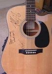 Takamine EG530C Acoustic Electric Guitar Signed. Fixed Price $455.00.