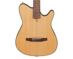 Used Ibanez FRH10NNTF Thinline Nylon A/e Guitar - Natural Flat. Fixed Price $449.99.
