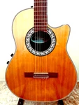Ovation Celebrity CC53 Acoustic/electric Classical Guitar Solid Sitka Spruce Top. Fixed Price $599.00.