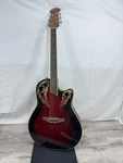 Ovation Applause AE-148 Acoustic-electric Guitar Redburst Finish W/hard Case. Fixed Price $299.99.