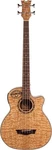 Dean Exotica Quilt Ash A/e Bass Gn Guitar. Fixed Price $399.99.