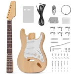 Pyle Unfinished Electric Guitar Kit - You Build The 20 X 25 8 Cm, Natural. Fixed Price $167.99.