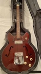 Harmony H420 4-STRING Bass Guitar With Dearmond Goldfoil Rosewood Fretboard. Fixed Price $2499.99.