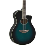 Yamaha APX600 Acoustic-electric Guitar Oriental Blue Burst. Fixed Price $369.99.