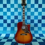 Cutaway Acoustic Electric Guitar Hummingbird Cherry Burst Built-in Pickups. Fixed Price $339.90.