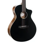 Cort Core-mc Ovangkol Acoustic-electric Guitar Black Top Semi Gloss Open Box. Fixed Price $759.99.