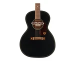 Used Gretsch Deltoluxe Concert Acoustic-electric Guitar Black Top. Fixed Price $249.99.