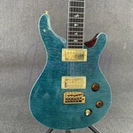 Blue Prs Electric Guitar Gold Tremolo Bridge Quilted Maple Top Hh Pickups. Fixed Price $307.65.