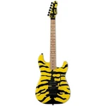 Esp Ltd George Lynch GL-200MT Yellow With Tiger Graphic Electric Guitar B-stock. Fixed Price $595.00.