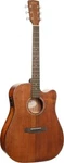 Cort Series EARTH60MCE Acoustic-electric Guitar (open Pore). Fixed Price $249.99.