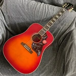 Zuwei Matte Cherry Burst Acoustic Electric Guitar Soild Sprucetop W/eq. Fixed Price $303.00.