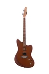 Semi Hollow Electric Acoustic Guitar Satin Brown IJGAP-300. Fixed Price $369.99.