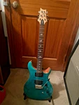Prs Paul Reed Smith Custom 24-08 Electric Guitar (with Gig Bag)turquoise. Fixed Price $599.00.