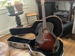 Alvarez MGA66ESHB Masterworks Grand Auditorium Acoustic Electric Guitar. Fixed Price $550.00.
