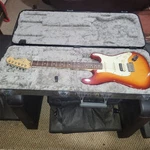 Fender American Deluxe Stratocaster Electric Guitar. Fixed Price $1250.00.