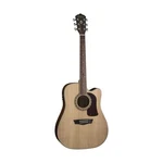 Washburn HD10SCE-O Heritage Series Acoustic Cutaway Guitar, Natural Ovankol. Fixed Price $629.51.
