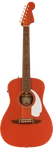 Fender California Series Malibu Player Parlor Acoustic Electric, Fiesta Red. Fixed Price $419.99.
