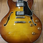 Eastman T486 Goldburst Semi-acoustic Electric Guitar. Fixed Price $2168.37.
