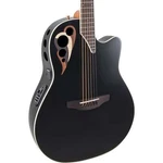 Ovation Celebrity Deluxe Acoustic Electric Guitar - Black Satin. Fixed Price $599.00.