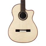 Cordoba Fusion 12 Nylon String Acoustic-electric Guitar White Sands Open Box. Fixed Price $849.99.