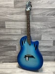 Ovation Tangent Series MOB-47 Acoustic Electric Guitar Blue (A1D009867). Fixed Price $299.00.