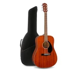 Fender CD60S Allmahogany Acoustic Guitar With Bag Natural. Fixed Price $229.99.